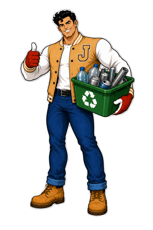 JOCKS clean impact mascot