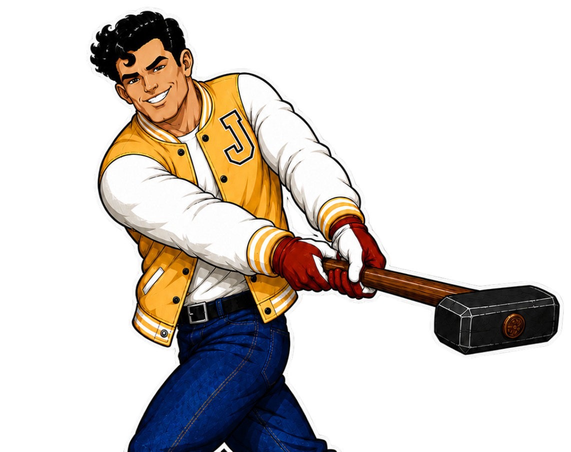JOCKS demolition character